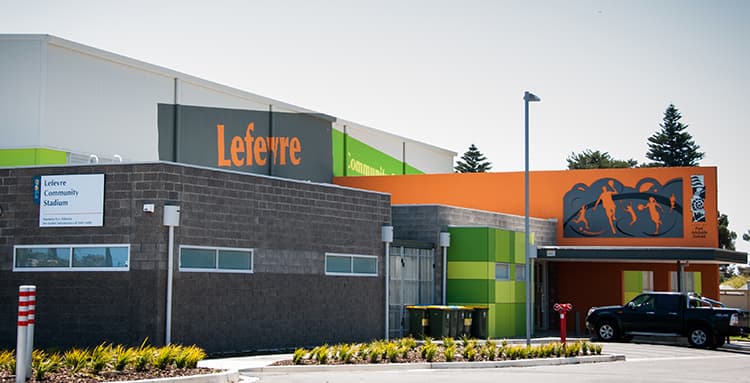 Photo of Lefevre Community Stadium pickleball courts